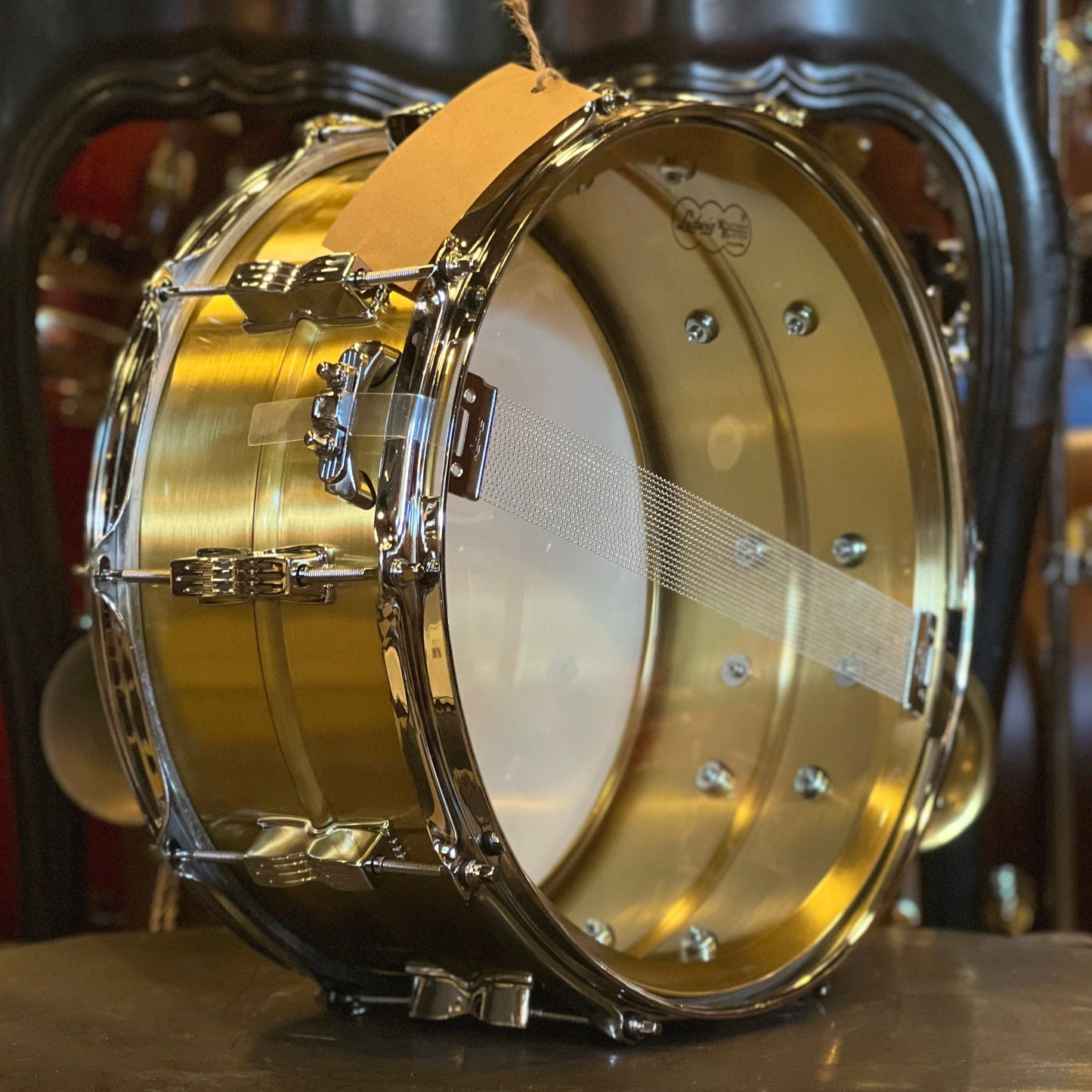 NEW Ludwig 6.5x14 Acro Brass Snare Drum