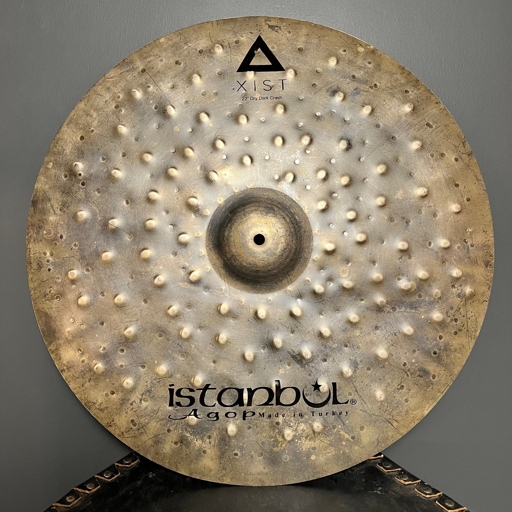 NEW Istanbul Agop 22" Xist Dry Dark Crash Cymbal - 1610g