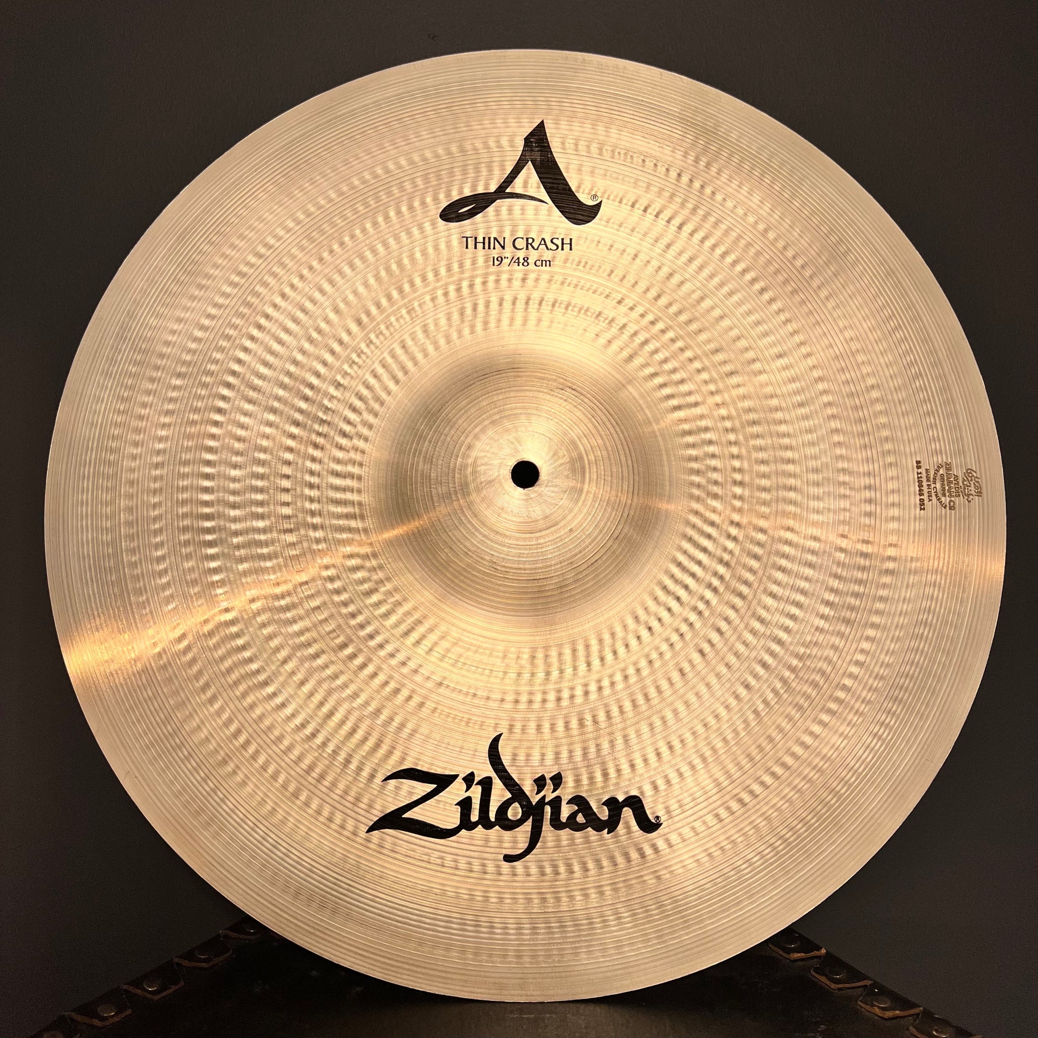 NEW Zildjian 19" A. Zildjian Thin Crash Cymbal - 1515g