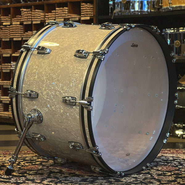 NEW Ludwig Classic Maple Pro Beat Outfit in Vintage Marine Pearl - 14x24, 9x13, 16x16