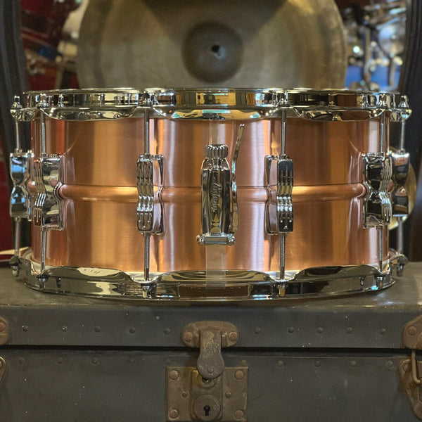 NEW Ludwig 6.5x14 Acro Copper Snare Drum
