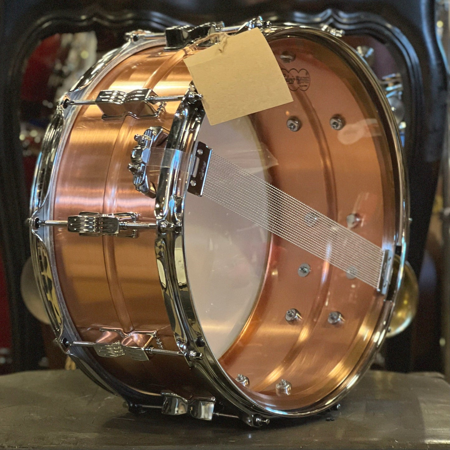 NEW Ludwig 6.5x14 Acro Copper Snare Drum