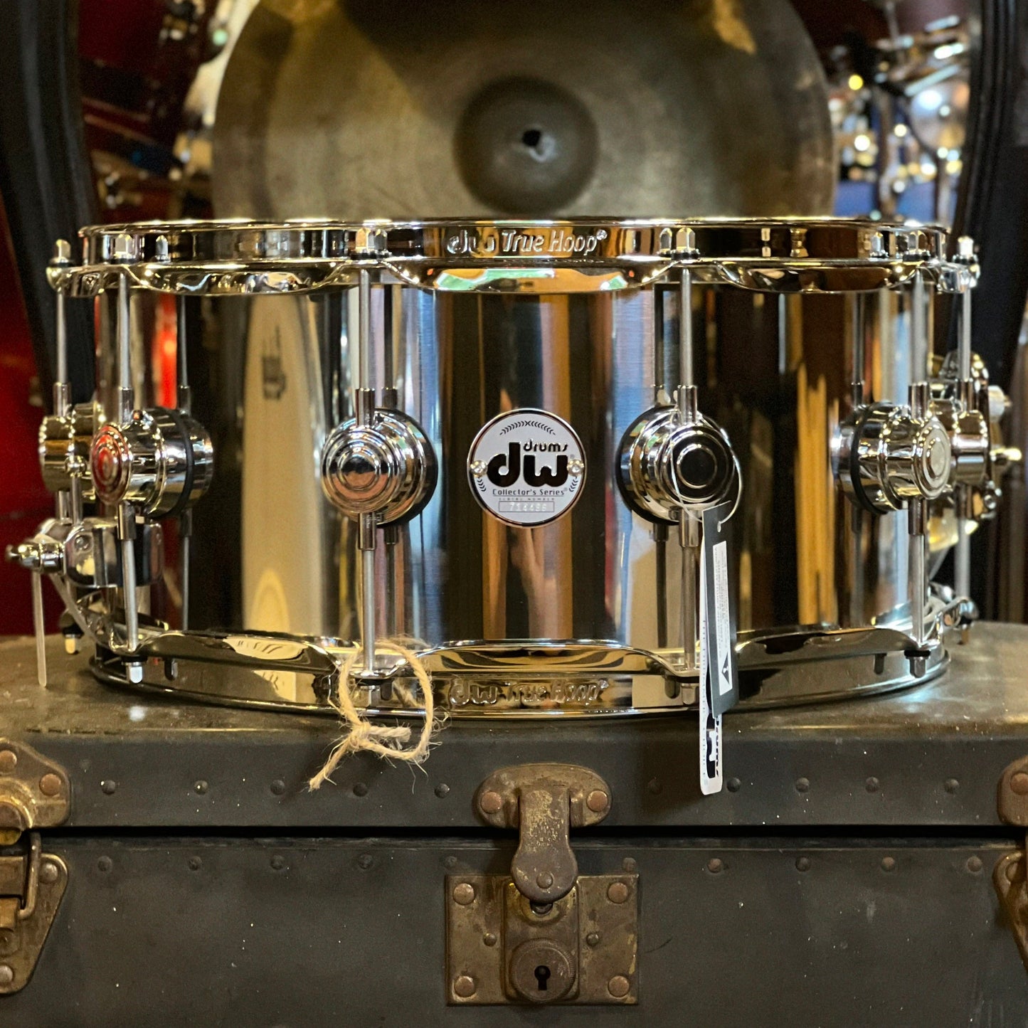 NEW DW Collector's 6.5x14 Stainless Steel Snare Drum