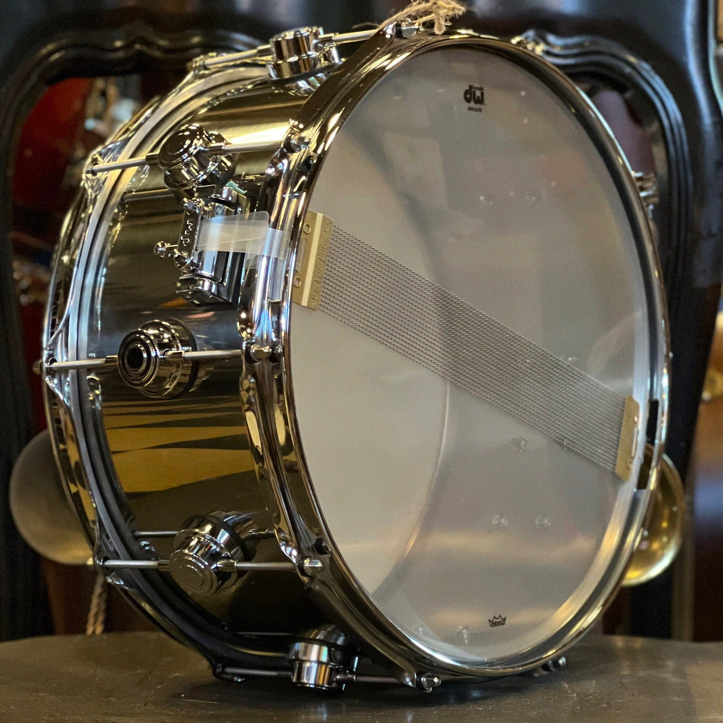 NEW DW Collector's 6.5x14 Stainless Steel Snare Drum