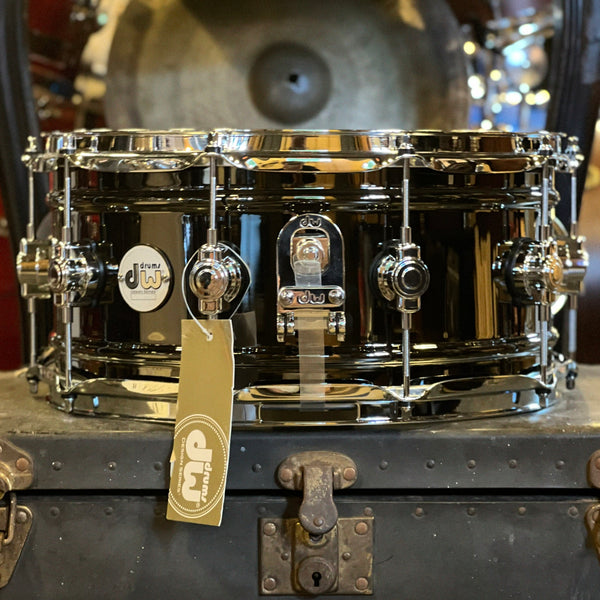 NEW DW 6.5x14 Design Black Nickel over Brass Snare Drum