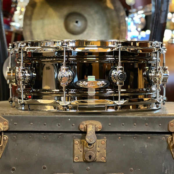 NEW DW 5.5x14 Design Black Nickel over Brass Snare Drum