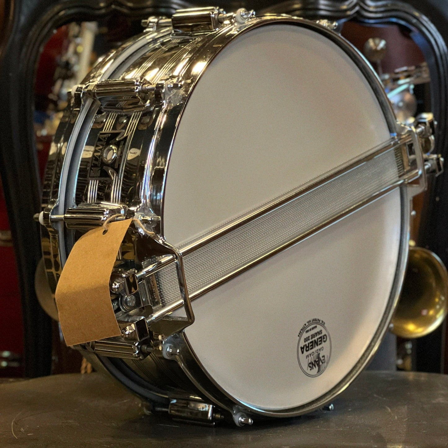VINTAGE 1970's Tama 5x14 No. 8005 King Beat Chrome over Steel Snare Drum