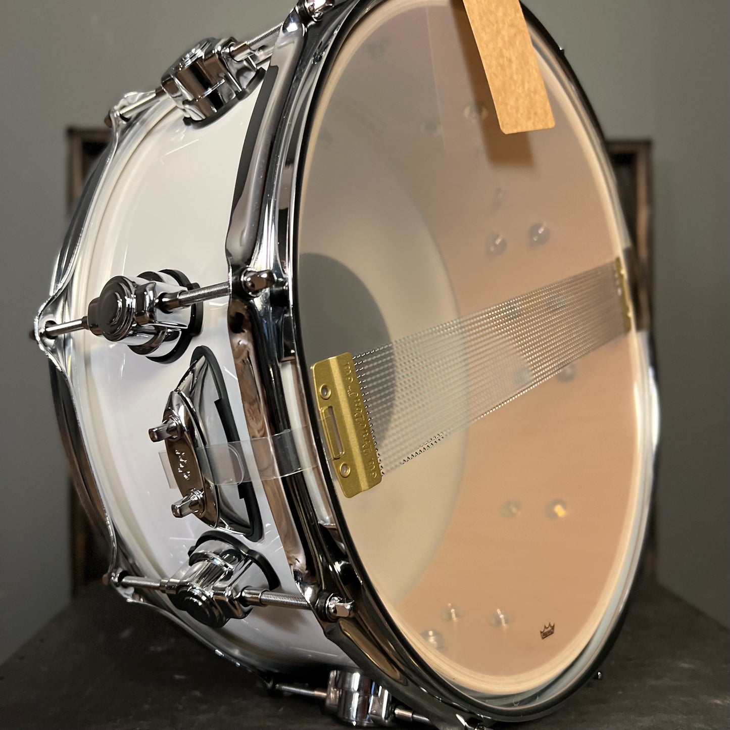 NEW DW 5.5x14 Design Snare Drum in Gloss White