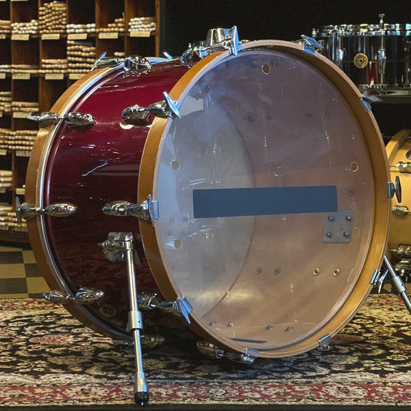 VINTAGE 1980's Yamaha YD-9000 Drum Set in Garnet Red - 14x22, 8x12, 9x13, 16x16