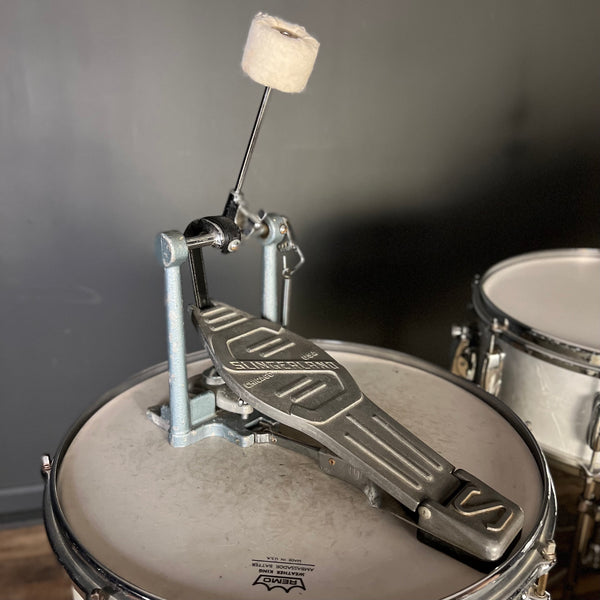 VINTAGE 1960s Slingerland Gene Krupa Outfit in White Marine Pearl - 14x20, 9x13, 16x16 & 5x14