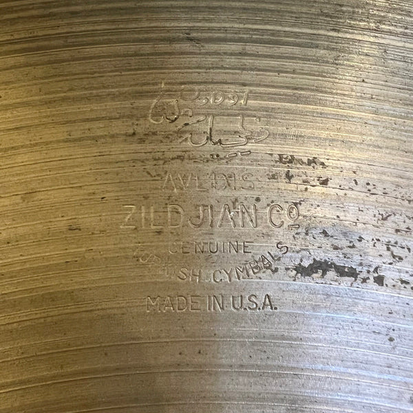 VINTAGE 1950's A. Zildjian 15" Hi-Hat Cymbals - 932/978g
