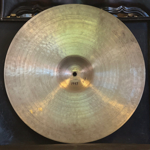 VINTAGE 1970's A. ZIldjian 18" Crash-Ride Cymbal - 1447g