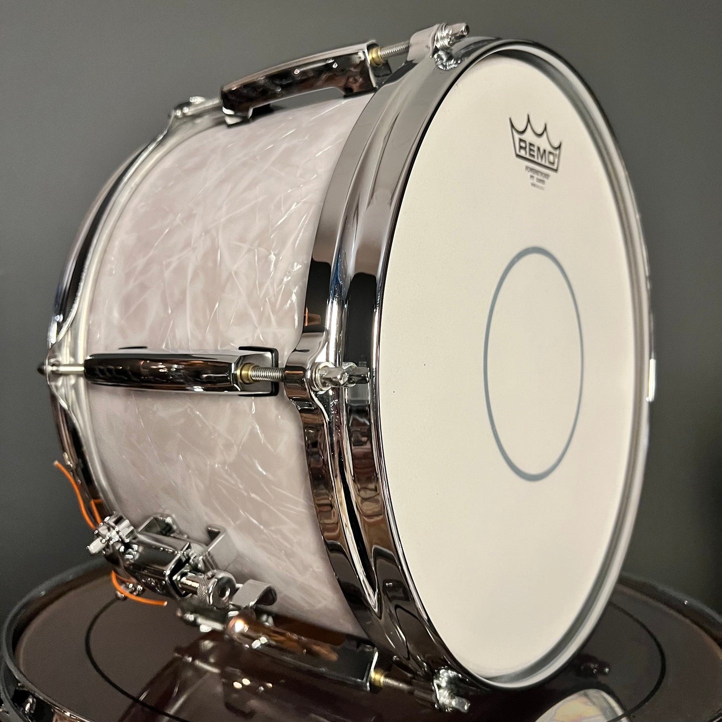 MINT Pearl Session Studio Select Drum Set in Satin White Marine Pearl - 14x24, 9x13, 16x16 & 7x12