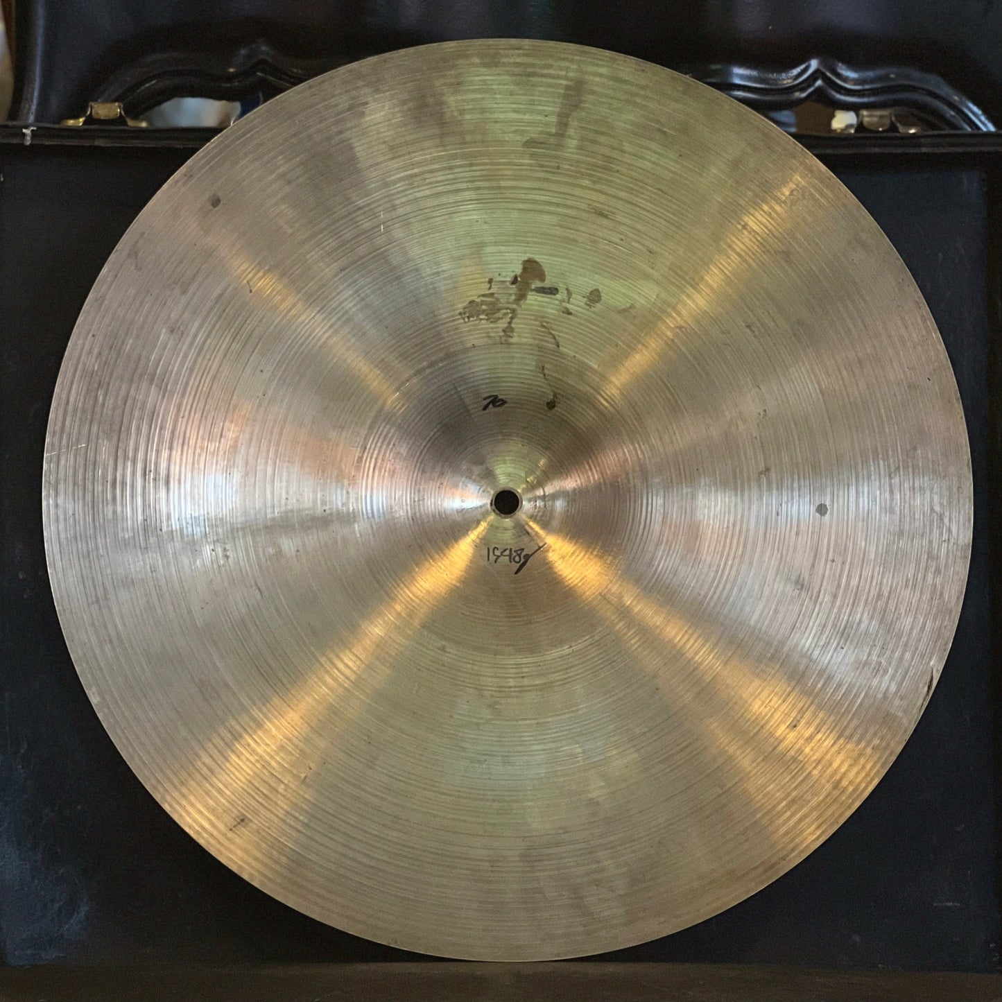 VINTAGE 1970's A. ZIldjian 18" Medium-Thin Crash Cymbal - 1548g