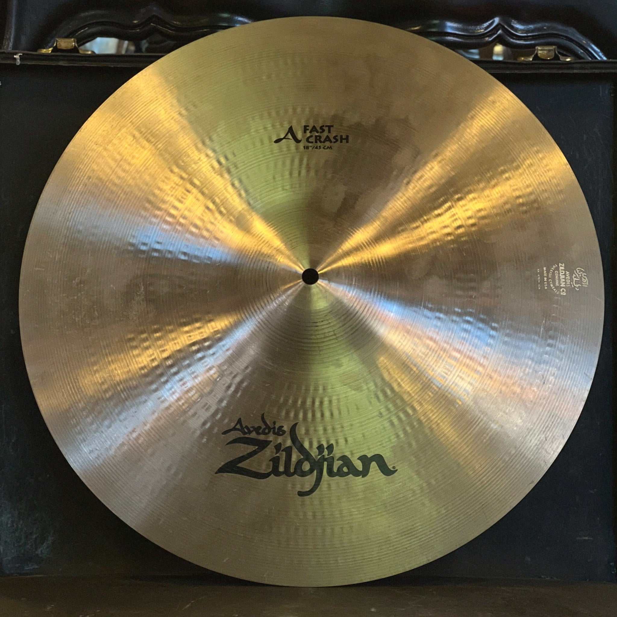 USED Zildjian 18" A. Zildjian Fast Crash Cymbal - 1218g