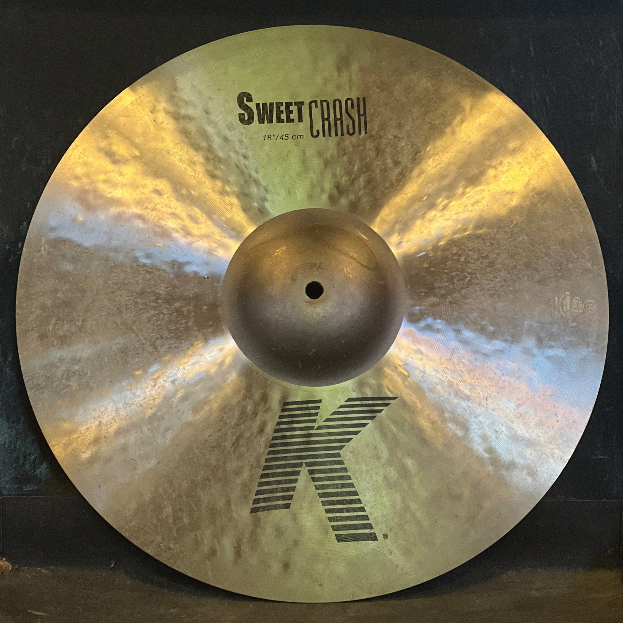 USED Zildjian 18" K. Zildjian Sweet Crash Cymbal - 1304g
