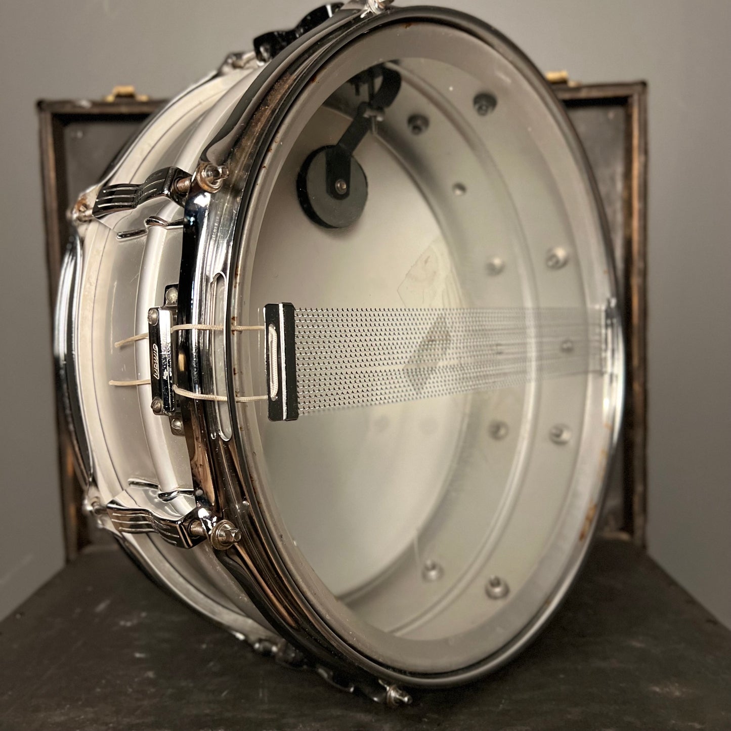VINTAGE 1980s Ludwig 5x14 No. 404 Ludwig Acrolite