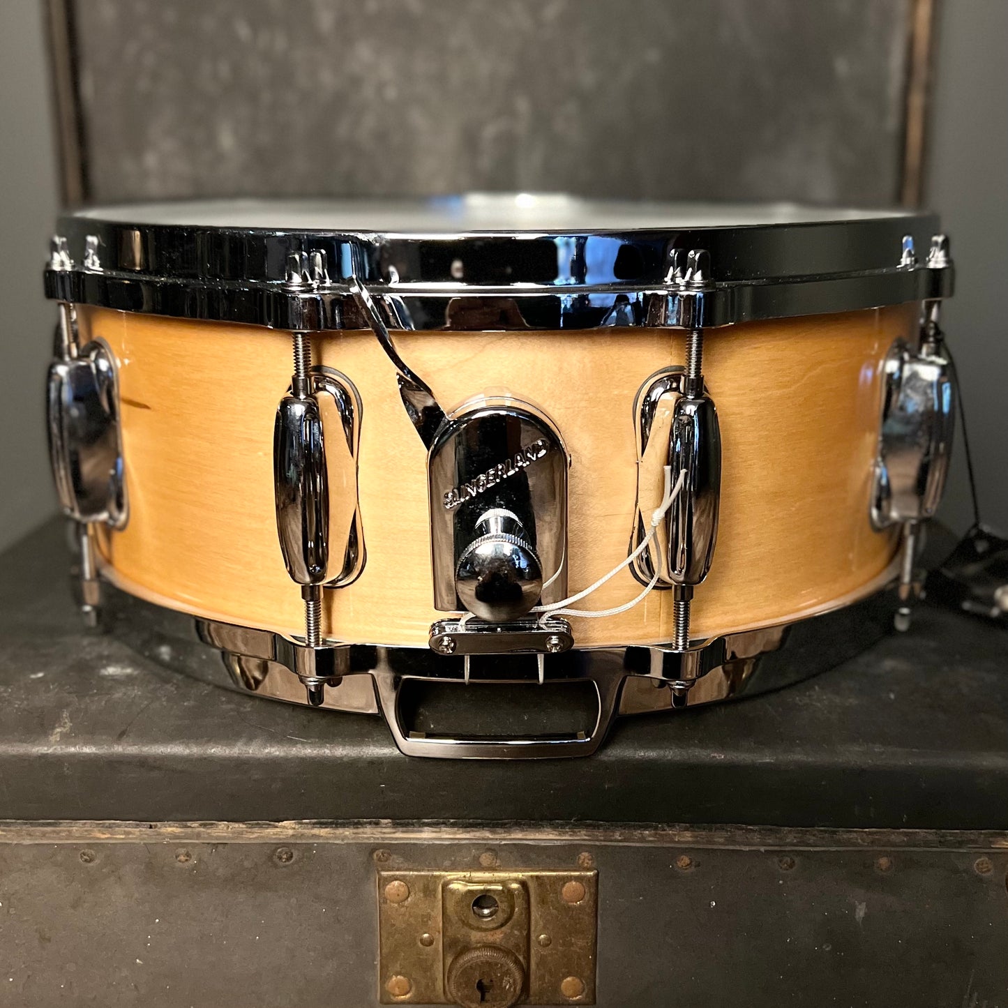 New Old Stock 2000s Slingerland 5x14 Snare Drum in Gloss Natural