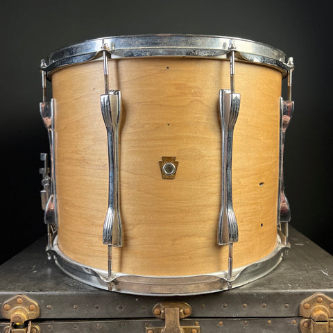 VINTAGE 1960s Ludwig 12x15 Floor Tom to Snare Convert in Natural Wood