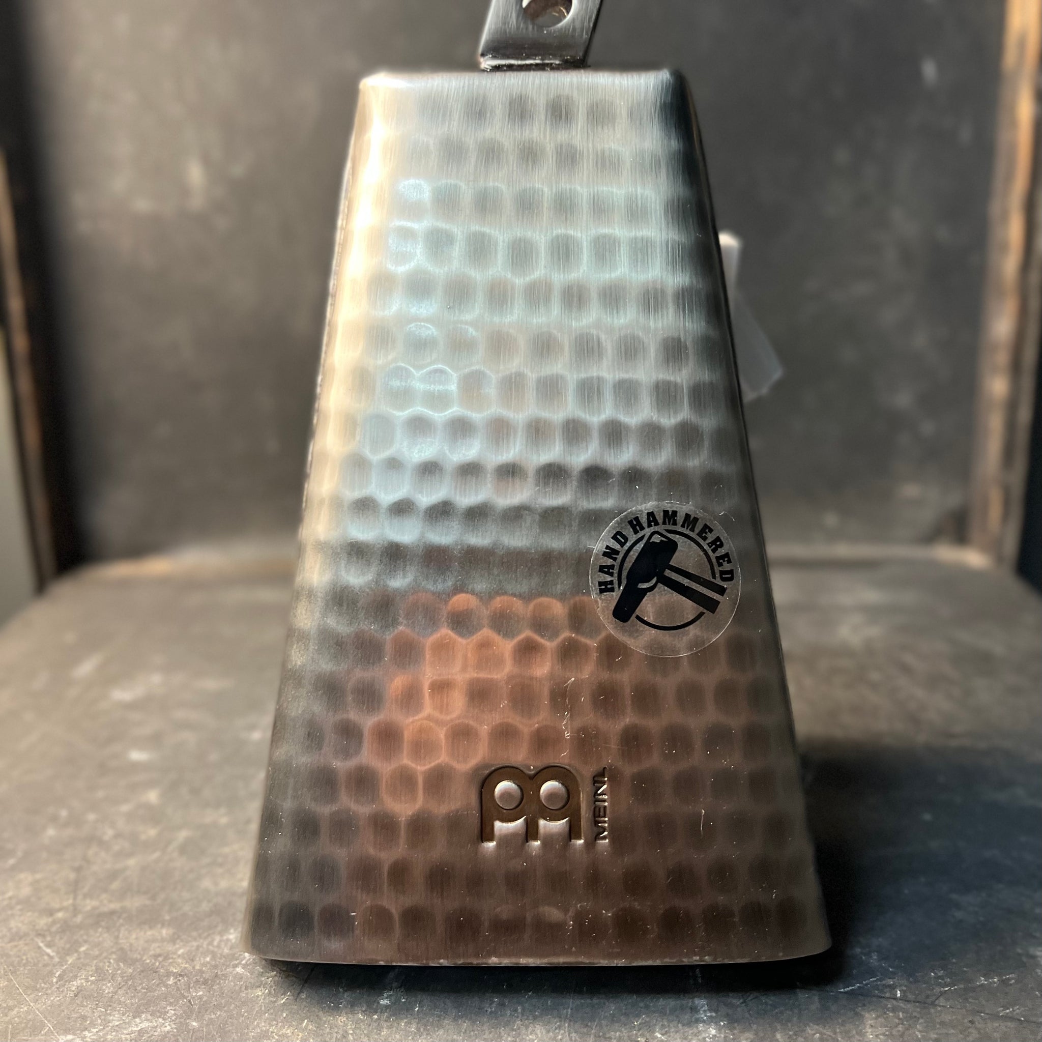 Meinl Hammered Cowbell 8" - Hand Brushed Steel