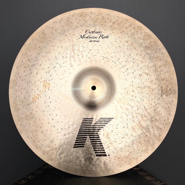USED Zildjian 20" K Custom Medium Ride Cymbal - 2347g