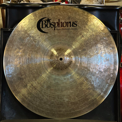 NEW Bosphorus 21" New Orleans Ride Cymbal - 1960g