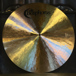 NEW Bosphorus 19" Traditional Paper-Thin Crash Cymbal - 1466g