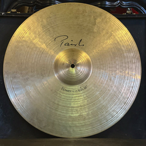 USED Paiste 18" Signature Power Crash Cymbal - 1680g