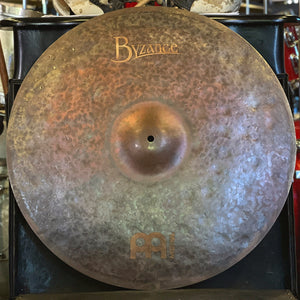 USED Meinl 22" Byzance Extra Dry Vintage Ride Cymbal w/ Three Rivets - 2302g