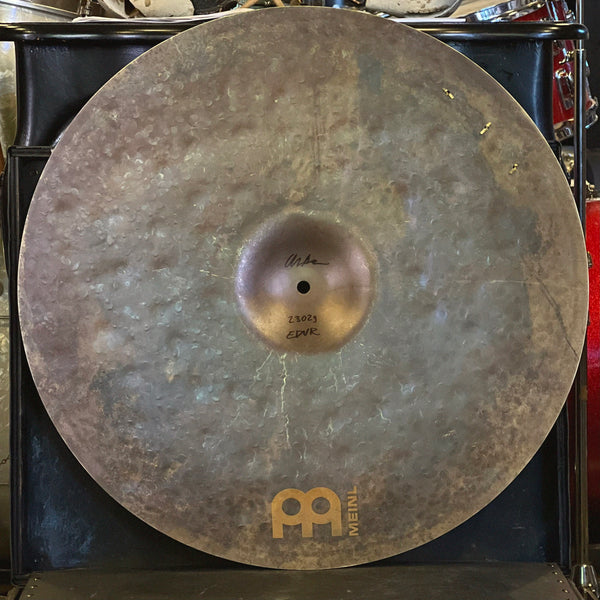 USED Meinl 22" Byzance Extra Dry Vintage Ride Cymbal w/ Three Rivets - 2302g