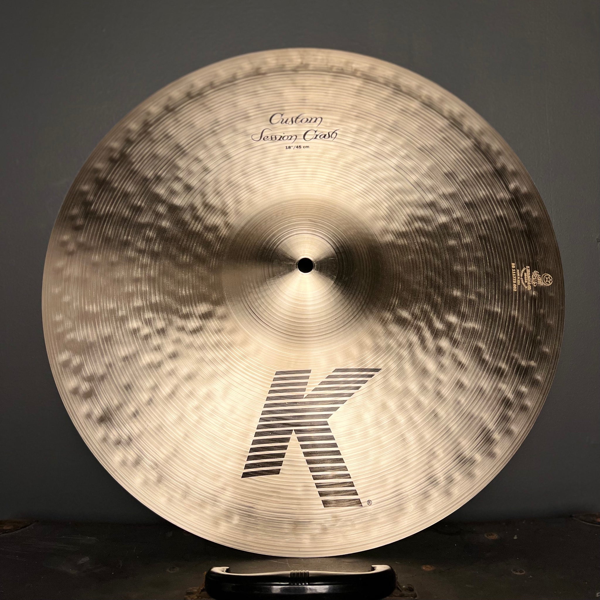 NEW Zildjian 18" K Custom Session Crash Cymbal - 1351g
