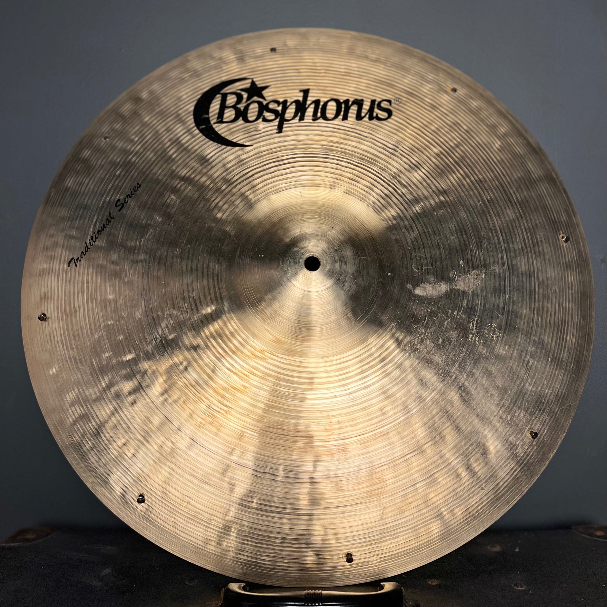 USED Bosphorus 20" Traditional Thin Ride with Eight Rivets - 1867g
