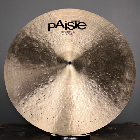 USED Paiste 20" Prototype Crash Cymbal - 2150g