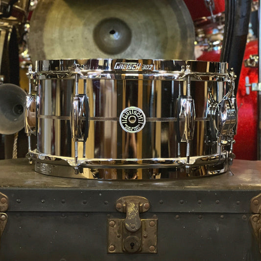USED Gretsch Brooklyn 6x12 Chrome over Steel Snare Drum