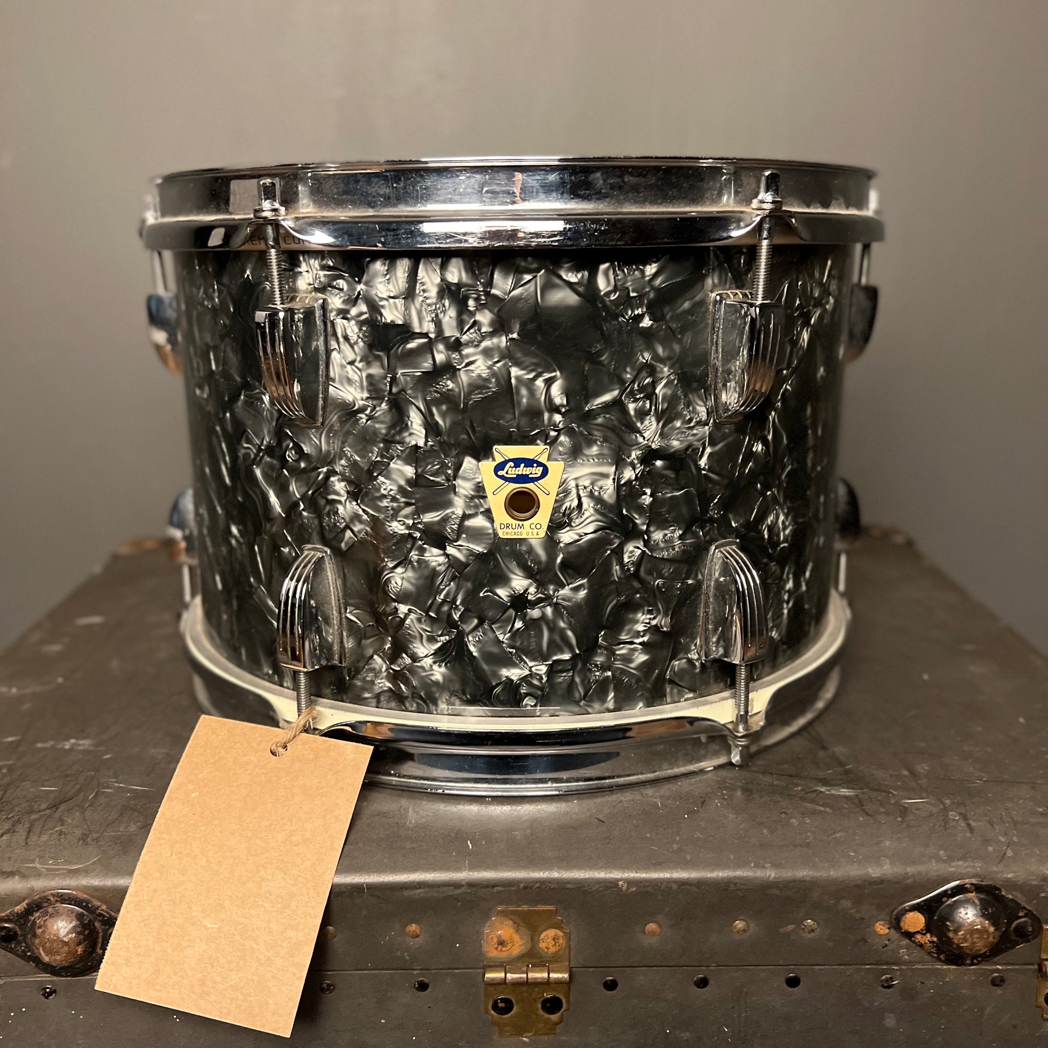 1959 Ludwig 8x12 Transition Badge Tom1959 Ludwig 8x12 Transition Badge Tom  