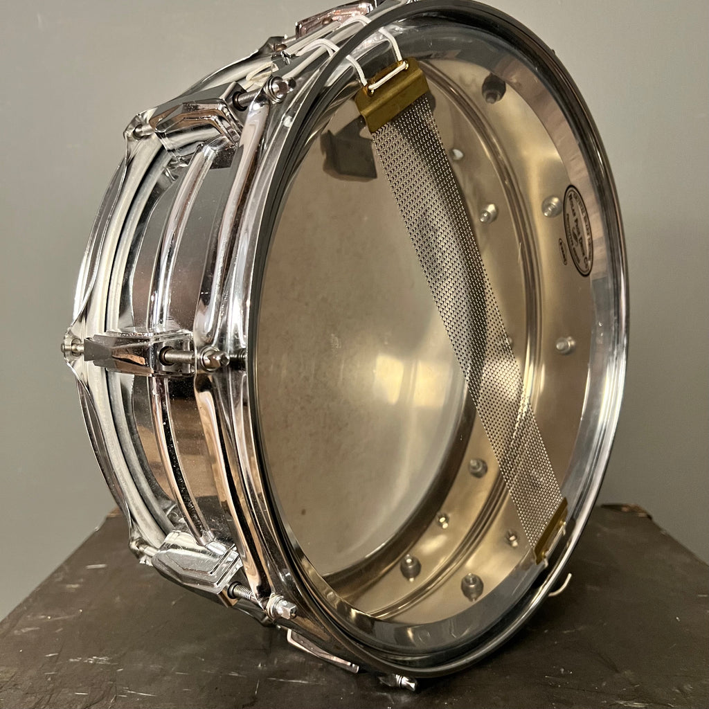 VINTAGE 1970's Ludwig 5x14 LM400 Supraphonic Snare Drum – Badges