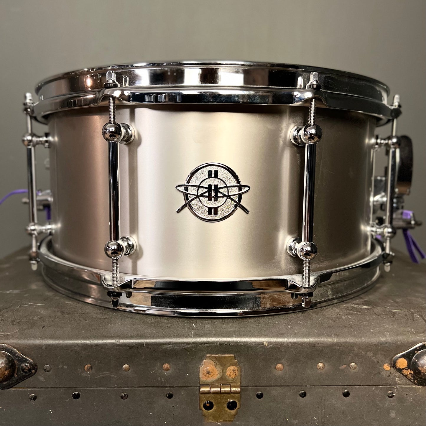 USED Dunnett 6.5x14 Original Classic Titanium Snare Drum