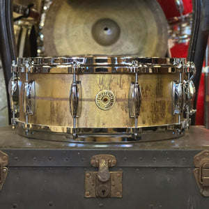 NEW Gretsch 5.5x14 USA Keith Carlock Signature Brass Snare Drum