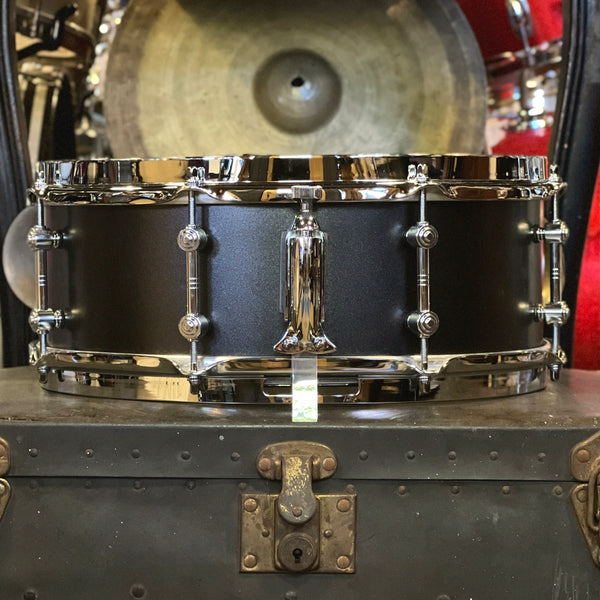 NEW Gretsch 5.5x14 Brooklyn Standard Snare Drum in Satin Black Metallic