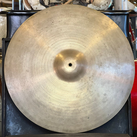 VINTAGE 1960's A. ZIldjian 22" Medium Ride Cymbal - 3274g