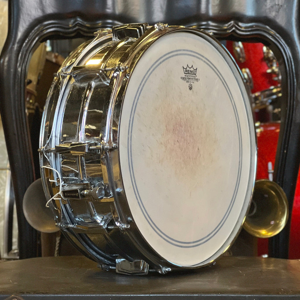 VINTAGE 1969 Ludwig 5x14 LM400 Supraphonic Snare Drum Badges Drum Shop