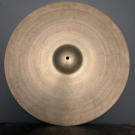 VINTAGE 1960's Pasha 20" Medium-Thin Ride Cymbal - 1986g