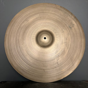 VINTAGE 1960's UFIP 20" Thin Ride Cymbal - 1893g