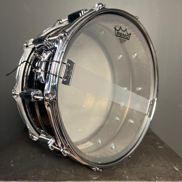 USED 2019 Ludwig 6.5x14 Hammered Black Beauty Snare Drum