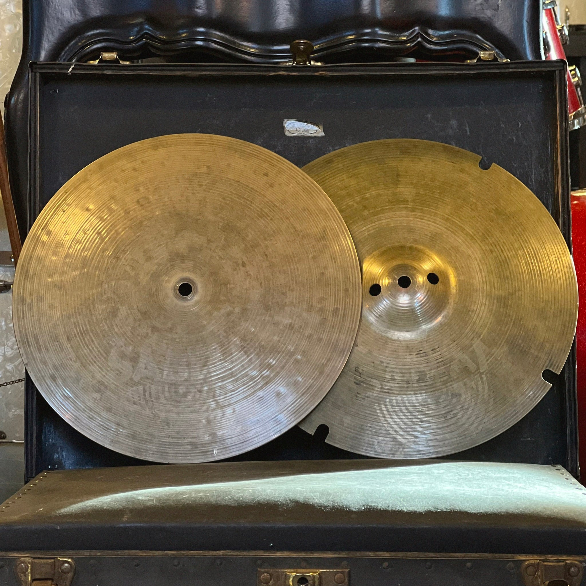 SABIAN HH 旧ロゴ 14 レギュラー ハイハット トップ ボトム