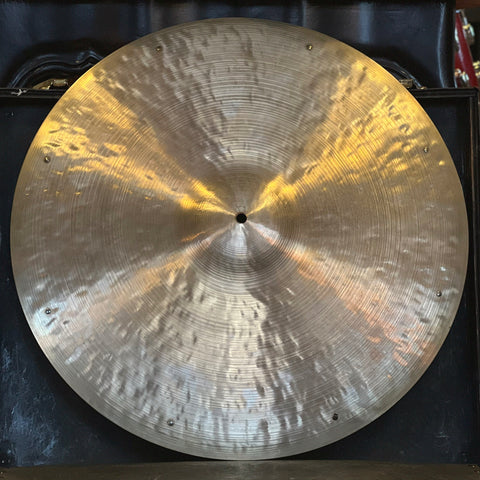 VINTAGE 1967-1977 K. ZIldjian Istanbul New Stamp 20" Ride Cymbal w/ 8 rivets - 1847g