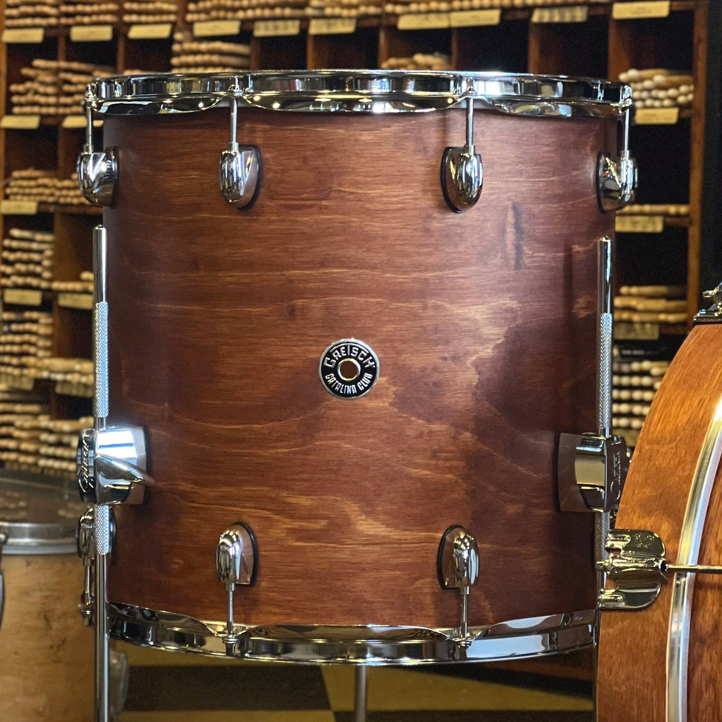 NEW Gretsch Catalina Club in Satin Walnut Glaze - 14x18, 8x12, 14x14, & 5x14