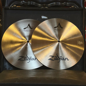 NEW Zildjian 14" A. Zildjian New Beat Hi-Hat Cymbals - 1012/1302g