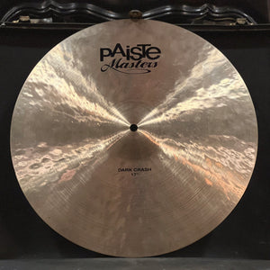 USED Paiste 17" Masters Dark Crash Cymbal - 1160g