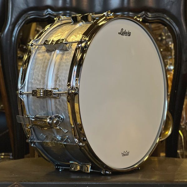 NEW Ludwig 6.5x14 Hammered Acrolite Snare Drum